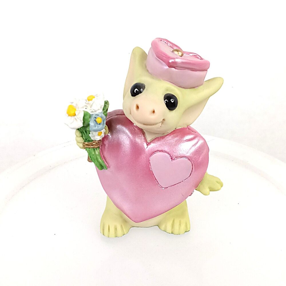 Pocket Dragons Happily Ever After VTG Figurine Real Musgrave Wedding Bride 2001